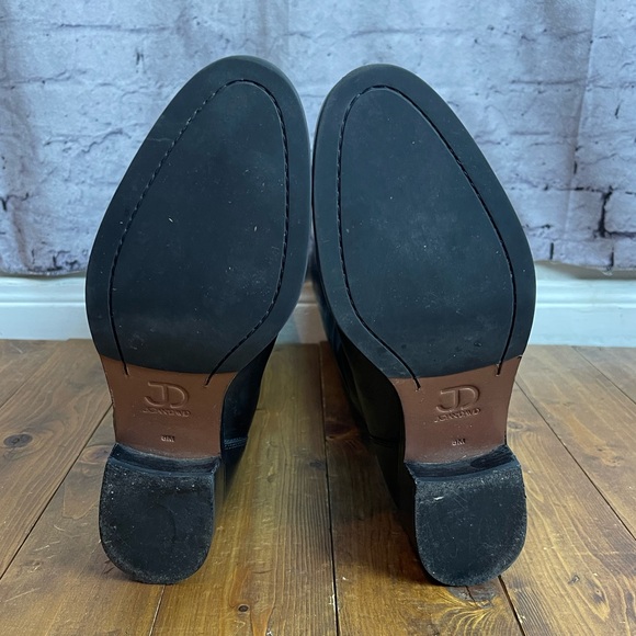 Joan And David Reilly black leather riding boots size 8M - Picture 8 of 10